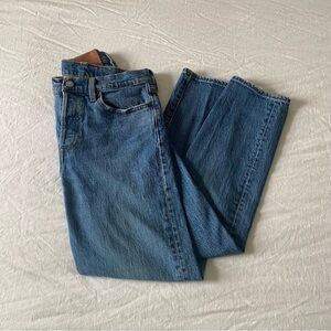 Levis - Classic Blue Denim Jeans - Straight Leg Fit